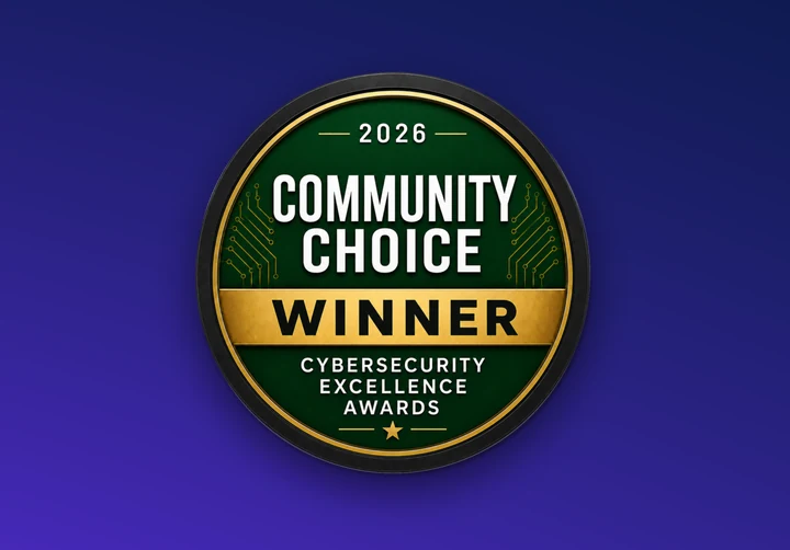 Cybersecurity Excellence Awards Community Choice 2026